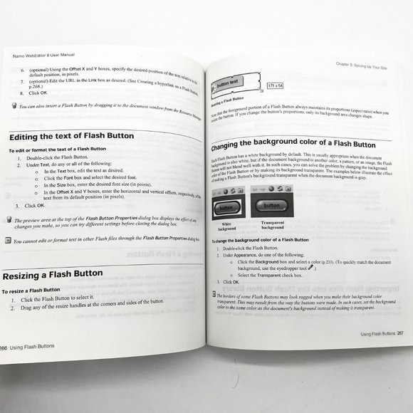 2004 SJ Namo Web Editor 6 User Manual Book Computers Internet Website Design - Picture 5 of 6